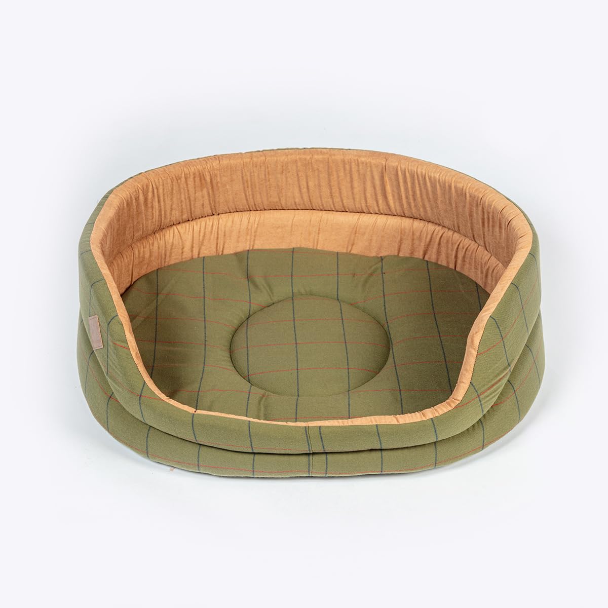 Danish Design Hunter Tweed - Cama de Dormir para Perros y Cachorros de 24 Pulgadas, Color marrón