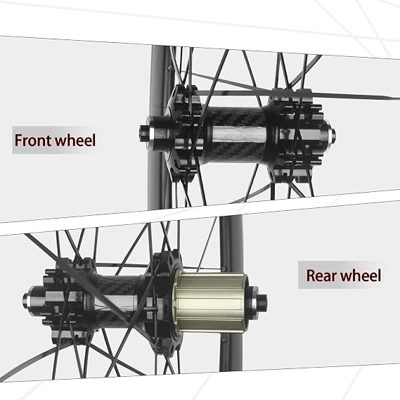 700C Road Bike Wheelset Rim Brake 60mm Depth Aluminum Alloy Rims 23/25/28C Clincher Wheels Front 2 Rear 5 Bearings