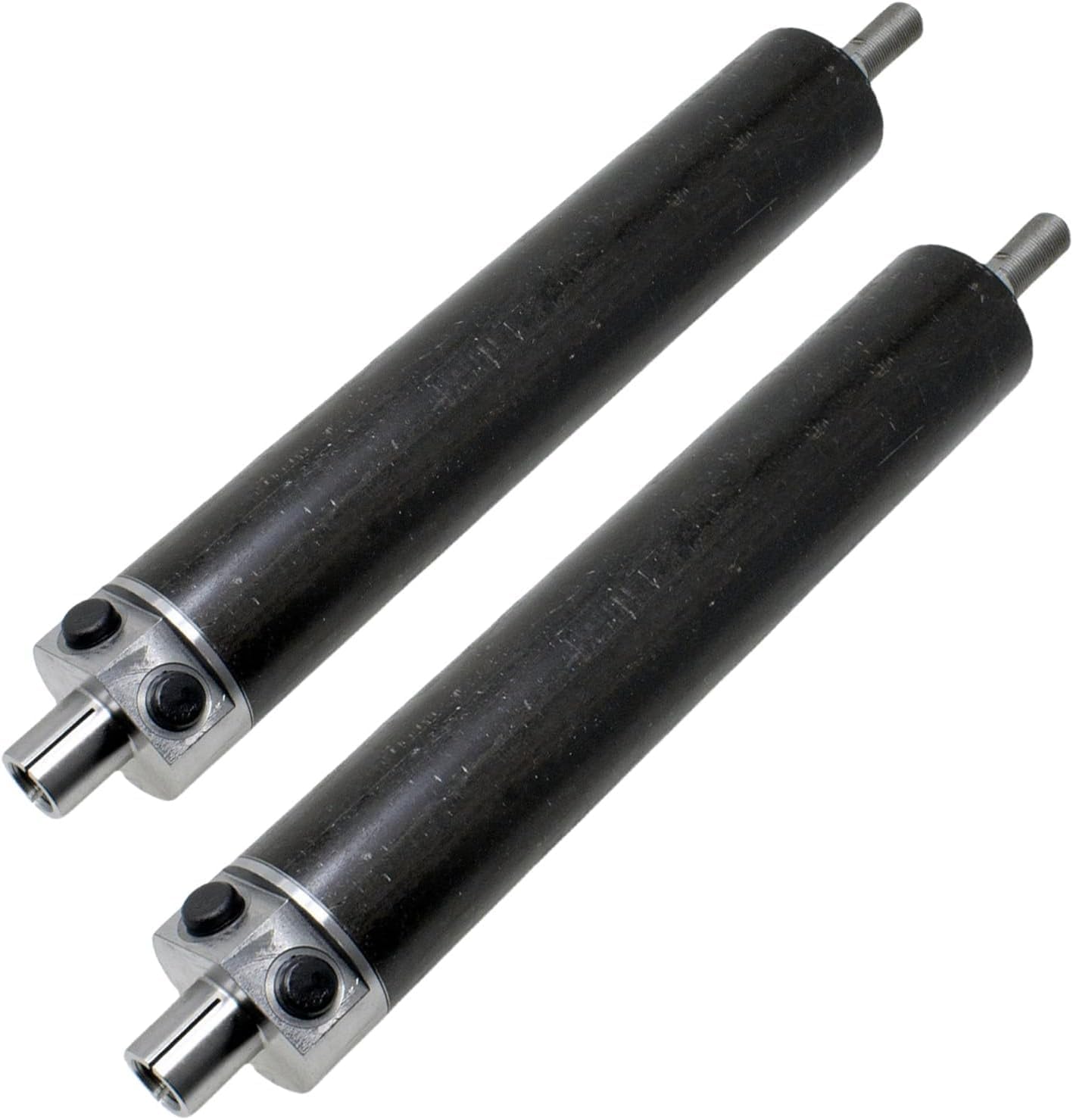 2-Pieces Steering Cylinder 86516202 E6NN3A540CA Compatible with Backhoe Loaders 445 550 555A 655 755B 5550 7500