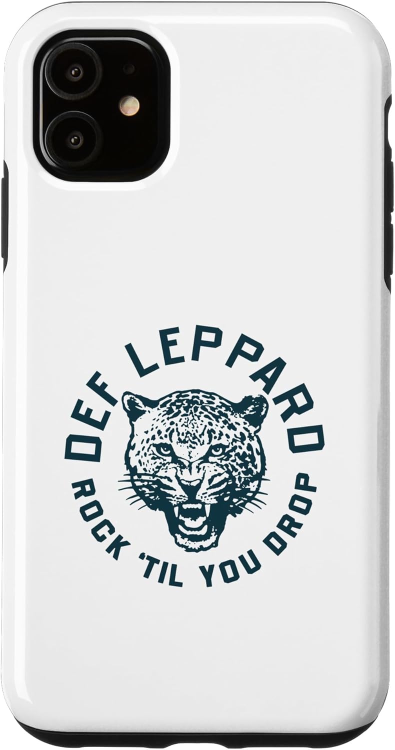 Official Def Leppard Amazon Exclusive 2025 Tour Rock Case for iPhone 12/12 Pro