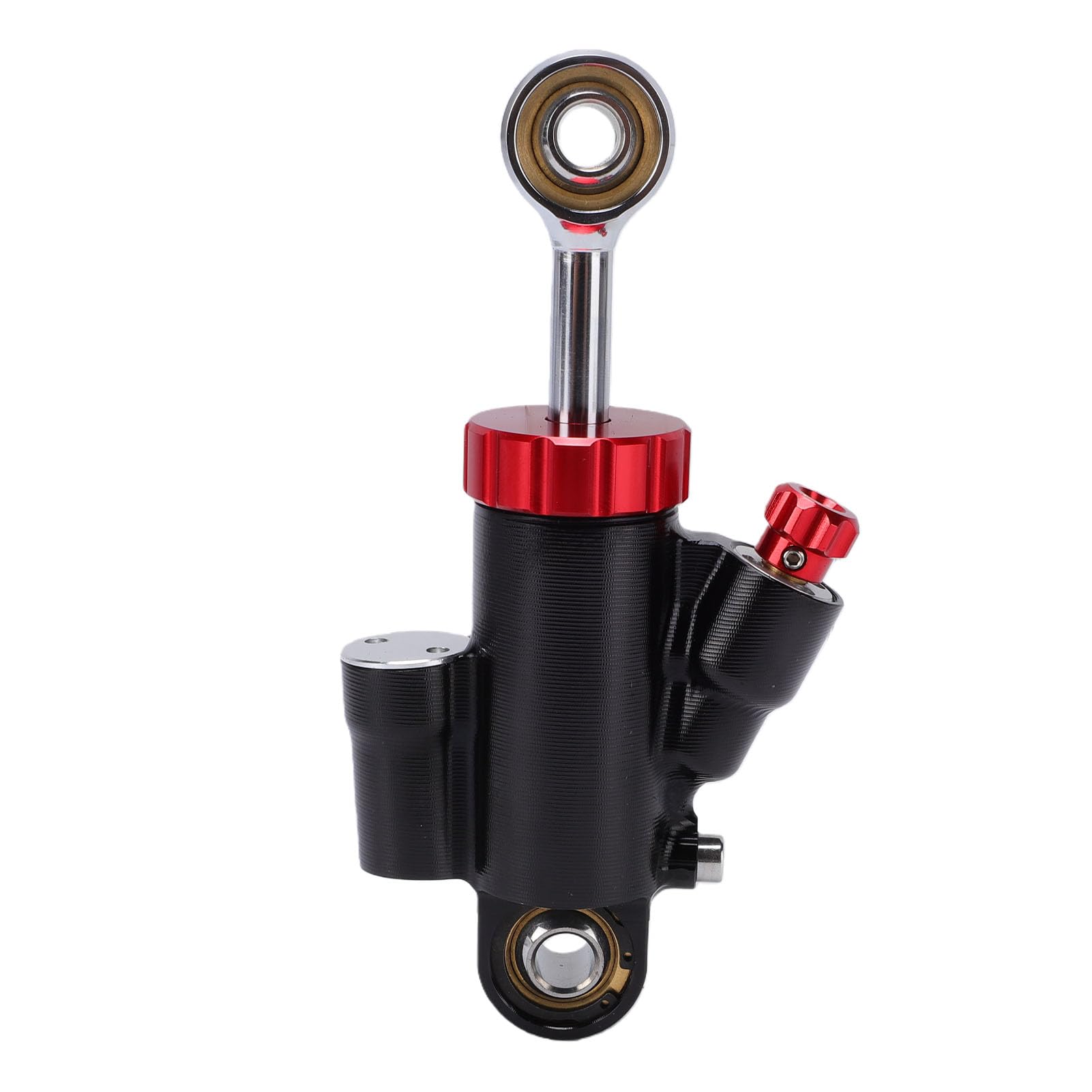 Akozon Stabilizator Amortyzatora Układu Kierowniczego Motocykla Uniwersalna Kontrola Bezpieczeństwa Amortyzator Układu Kierowniczego ze Stopu Aluminium do Dynamicznej Jazdy
