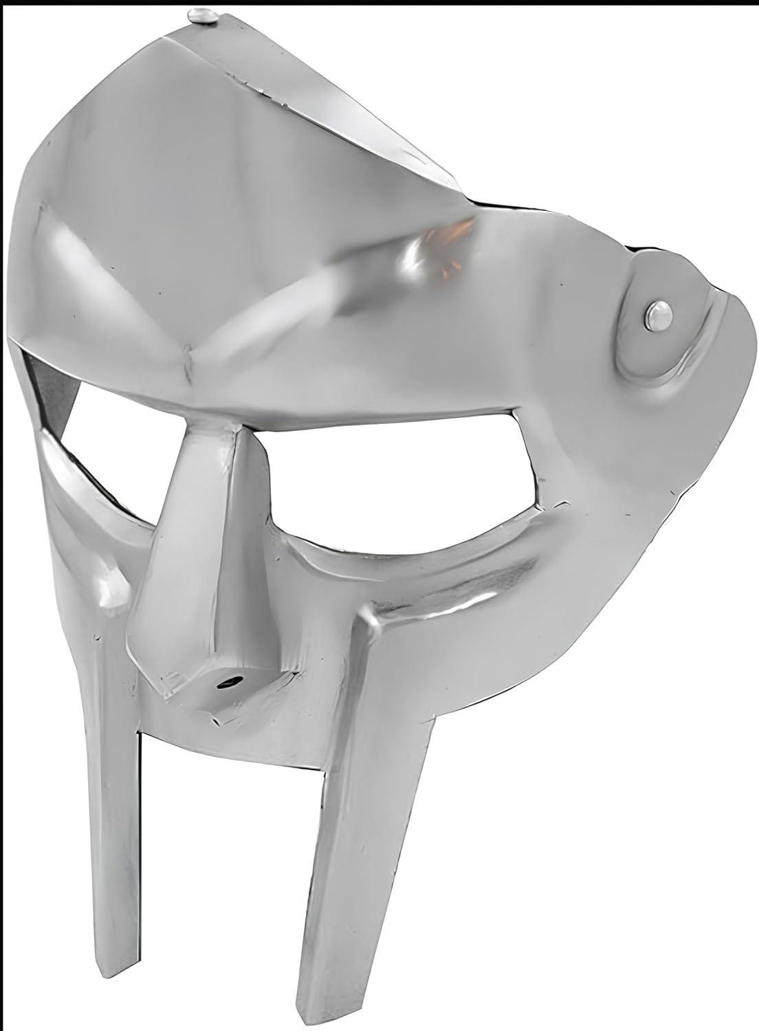 Mask Mf Doom Gladiator Mask Villain 18g Mild Steel Face Armour Medieval Hand-Forged Doom | Metal Full Face Wearable Unisex Halloween Costume | Villian Look Cosplay - Image 6