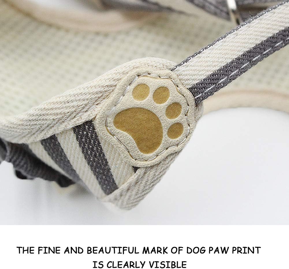Escape Proof Cat Harness with Leash Soft Mesh Dog Harness No Pull Walking Comfort Padded Vest Harnesses Cat Walking Jacket Outdoor Vest for Cats Puppies Rabbits