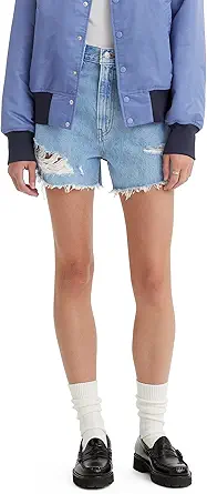 Levi's Women's High Waisted Mom Shorts (Also Available in Plus)