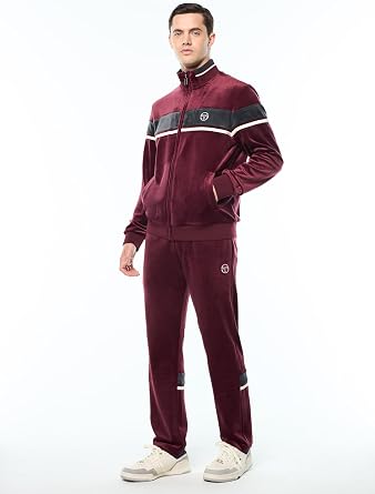 Sergio Tacchini Damarindo Velour Track Jacket