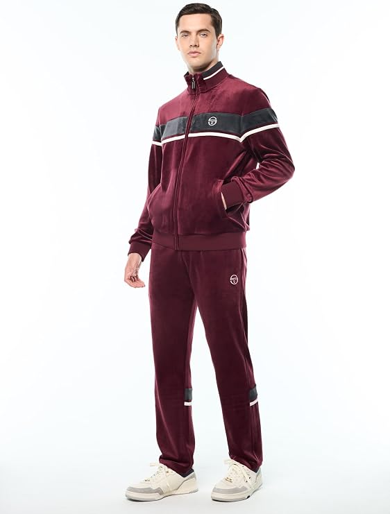 Sergio Tacchini Damarindo Velour Track Jacket