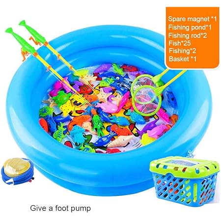 Amazon Vineying 31 Pcs 魚釣りゲーム 釣り遊び 磁気釣りおもちゃ 魚釣りおもちゃ 釣り竿 お風呂 遊び 室内 フィッシング 水遊び 子供 知育玩具 おもちゃ お風呂用おもちゃ おもちゃ