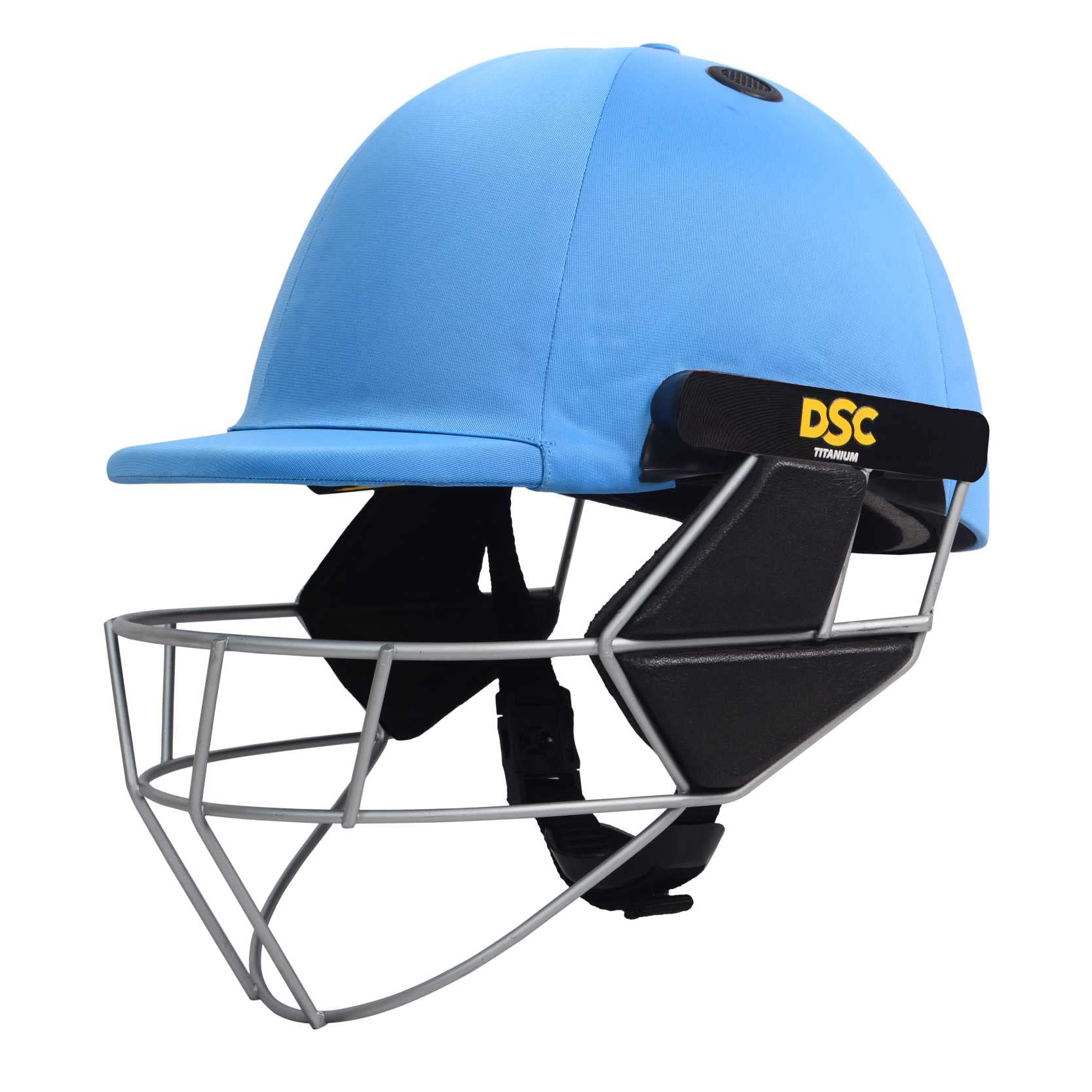 DSC Scud LITE Titanium Premium Cricket Helmet for Men & Boys with Neck Guard |Fixed Titanium Grill | Back Support Strap| Light Weight | Size : Large | Colour : Sky Blue | (B08NKXPD6C) Amazon Price History, Amazon Price Tracker