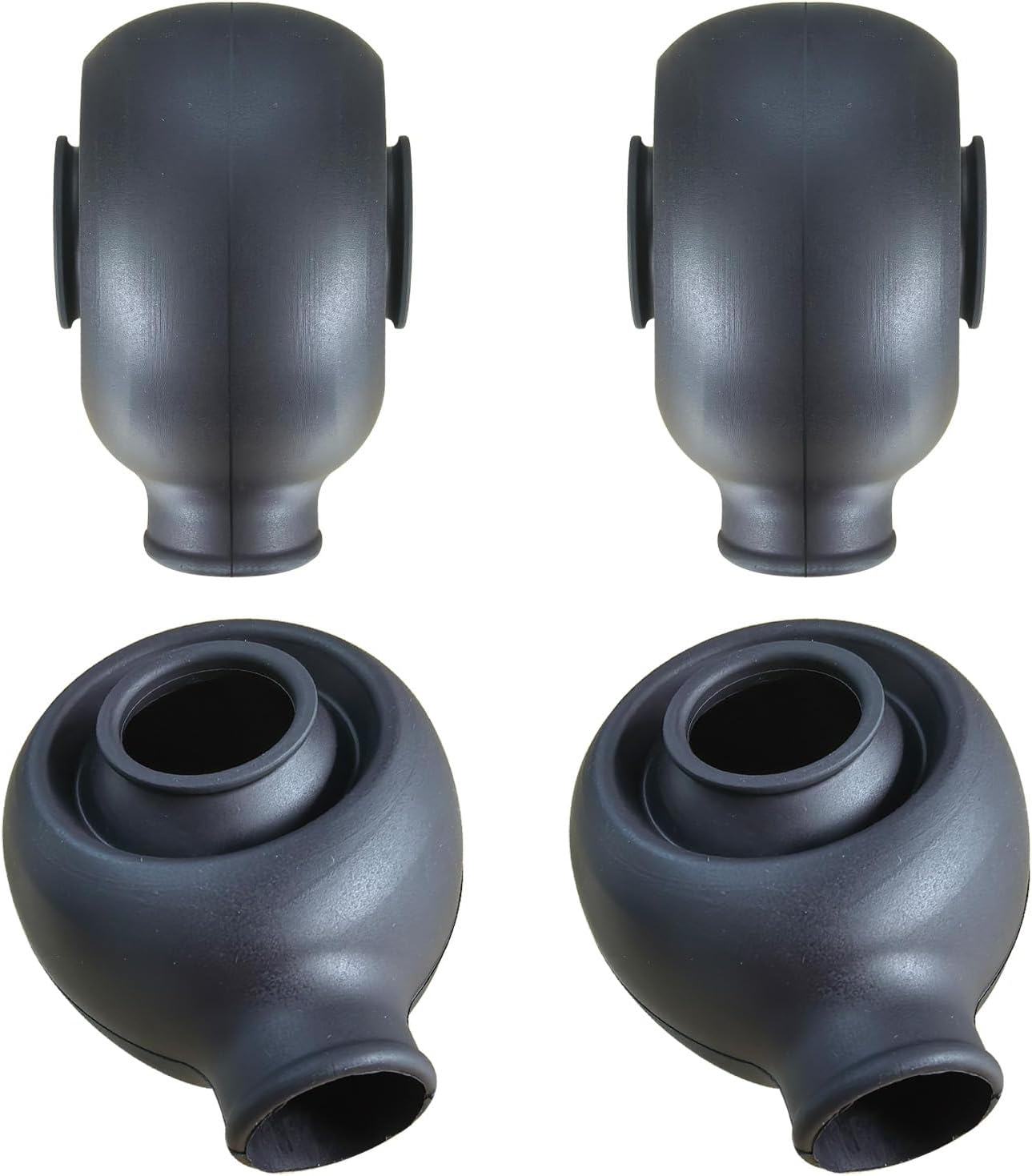 Heim Joint Dust Boots 3/4", 4 Pack Neoprene Rod End Boot Covers, Heat Resistant Dust Seals for Suspension, Steering & Off-Road Applications