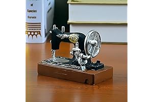 Retro Resin Sewing Machine Tree Ornaments