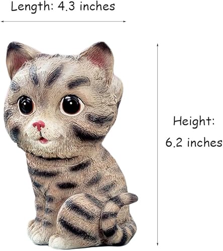 Miniatura 6 de Cute Markings Cat Animals Shaped Resin Spectacles Holder Shelf Coin Bank Home Decoration Best Gift for Kids Friends