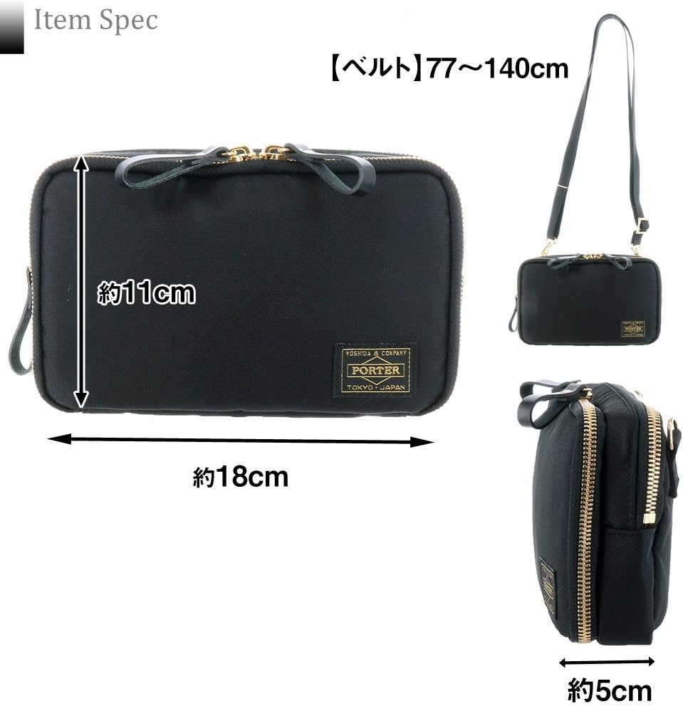 Porter Girl 871-05185 Yoshida Bag Sheer SHEA Wallet Shoulder Wallet Shoulder Wallet Shoulder Bag
