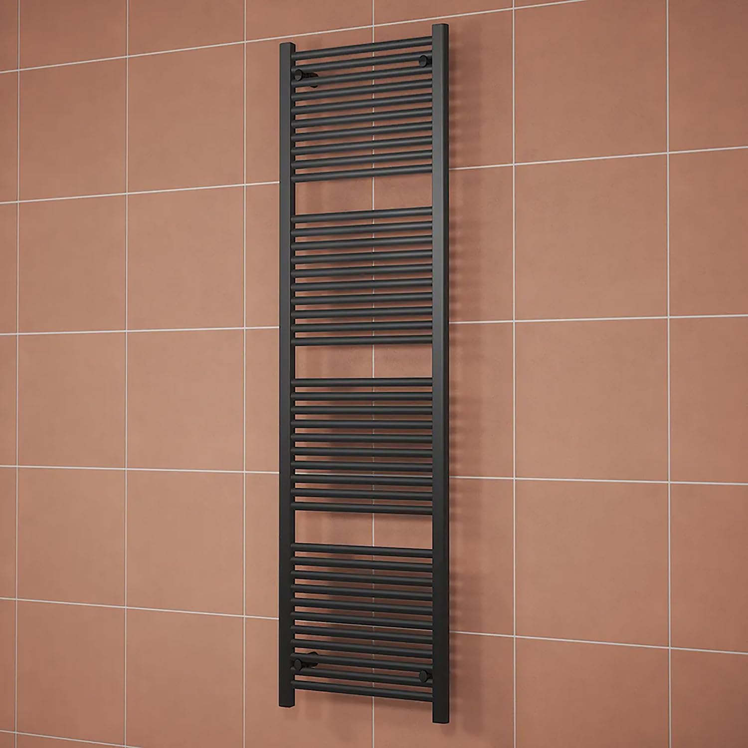 Parama Termoarredo scaldasalviette Idraulico 1800x500 Nero Opaco interasse 450 | Antares