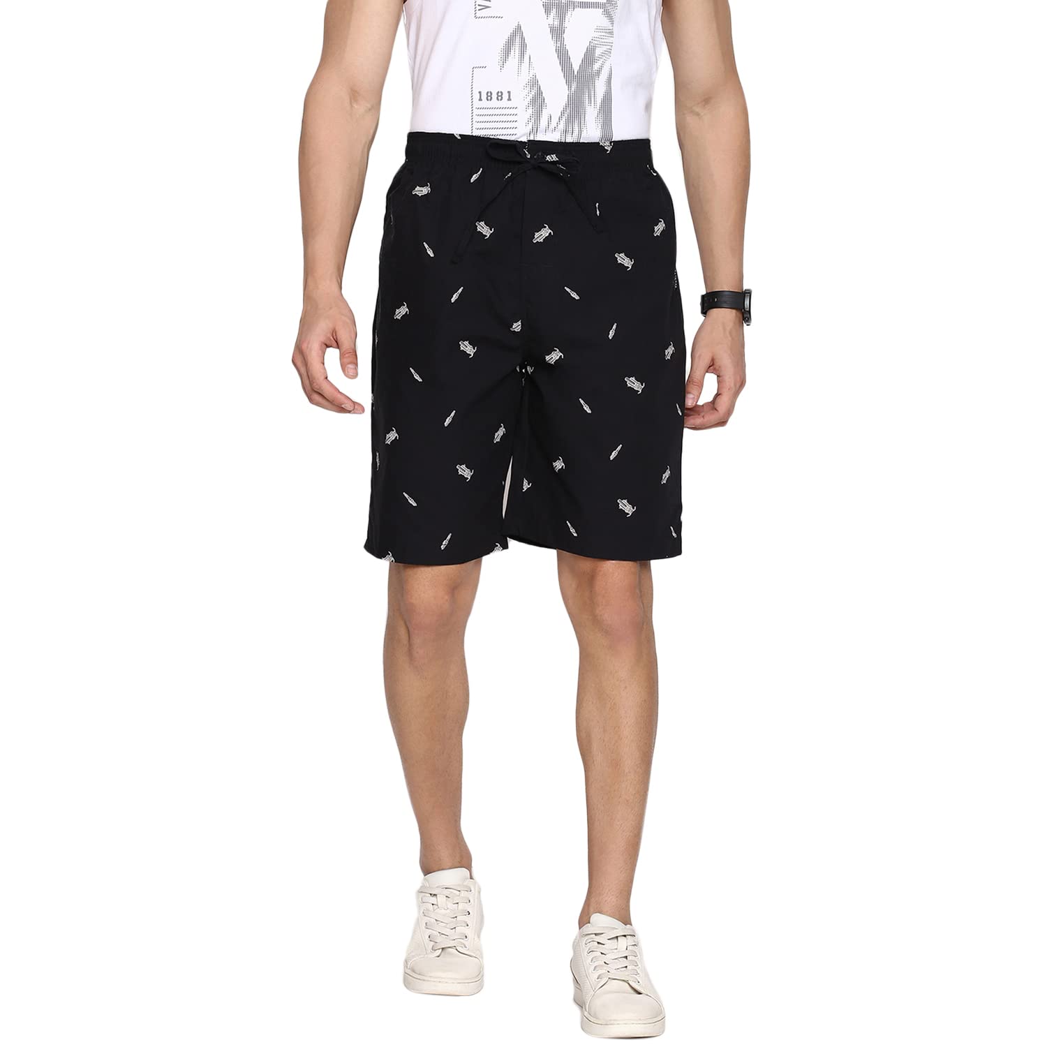 Van Heusen Men’s Bermuda Shorts – Stylish and Comfortable Men’s Shorts for Summer