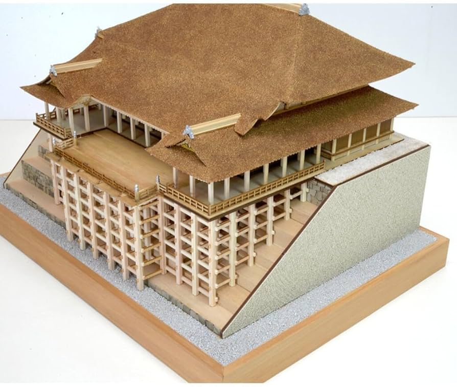 Amazon | ウッディジョー 1/150 清水寺 木製模型 組み立てキット