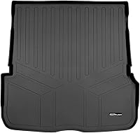 Vista 11 de SMARTLINER Alfombrillas personalizadas de segunda fila negras para Mercedes-Benz Clase GLS 7 pasajeros 2020-2021 con asientos de banco de segunda