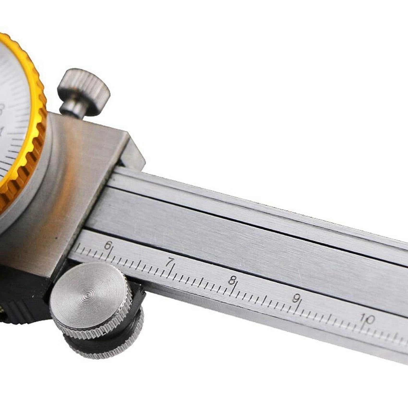 2X der Messschieber 0-150 mm 0,02 mm Hoch PräZiser Industrie Vernier Messschieber Aus Rostfreiem Stahl StoßFestes Metrisches Messen Werkzeug