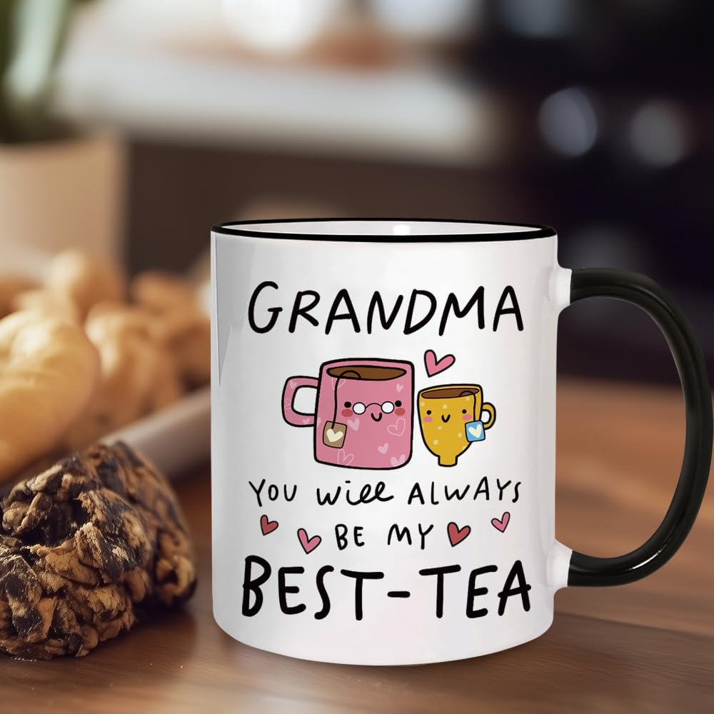 Funny Grandma Coffee Mug for Grandmother, Best Grandmother Birthday Thanksgiving Christmas Mother’s Day Gift, Cute Mugs for Grandmas, Sentimental Gifts for Grandma, Novelty Grandparent Mugs,11oz - Image 5