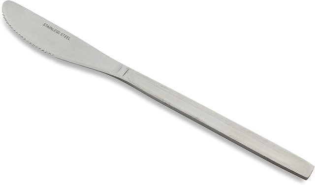 Grunwerg TAK999P Table Knives, Stainless Steel, 21 x 2 x 0.5 cm