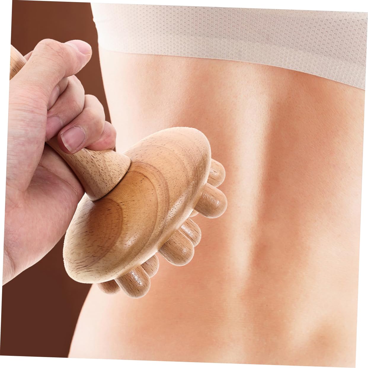 Peines de Masaje que Alivian Dolores de Cabeza de Madera Cuero Cabelludo 2piezas Diseño Delicado y Práctico Textura Suave para Uso Diario