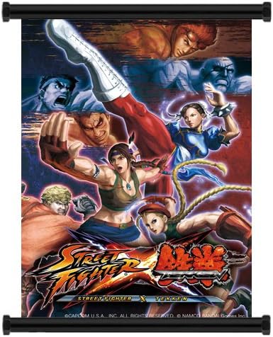 Street Fighter X Tekken Game Fabric Wall Scroll Poster (16x22) Inches