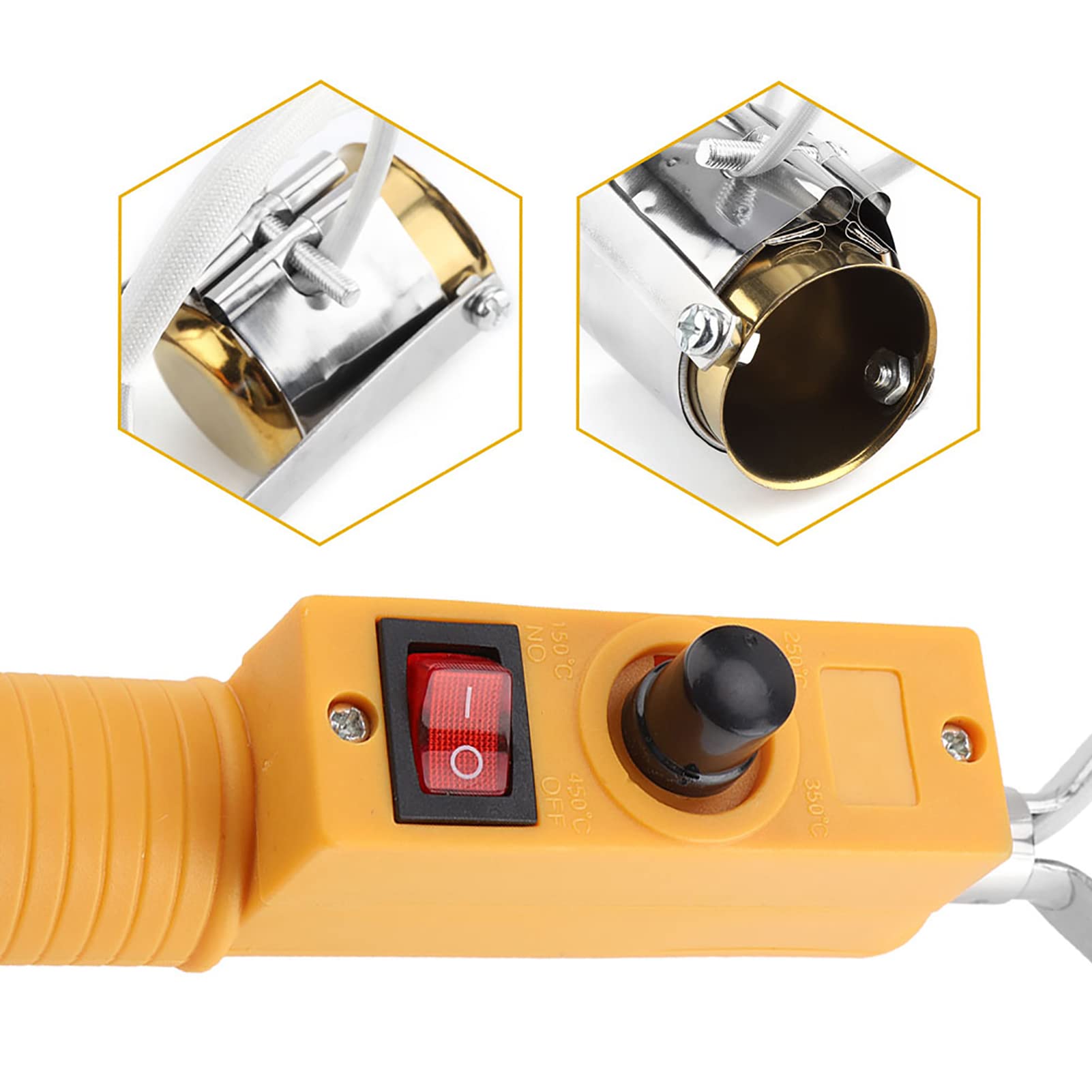 Pot de Soudure Portable, Pot de Soudure en étain de Conception Professionnelle Résistant aux Hautes Températures pour l'usine (280W norme européenne 220V)