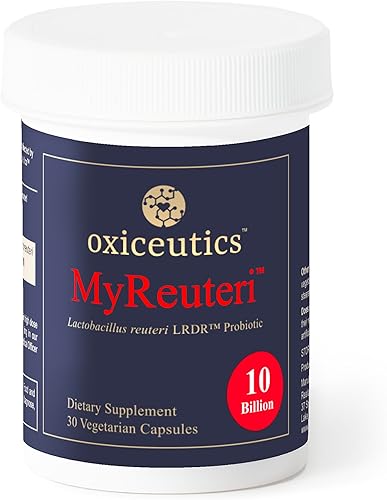 Probiótico MyReuteri 10 mil millones de UFC  Fuerza Fundacional L. reuteri LRDR + FOS Prebiótico  por el Dr. William Davis  Hace un superalimento