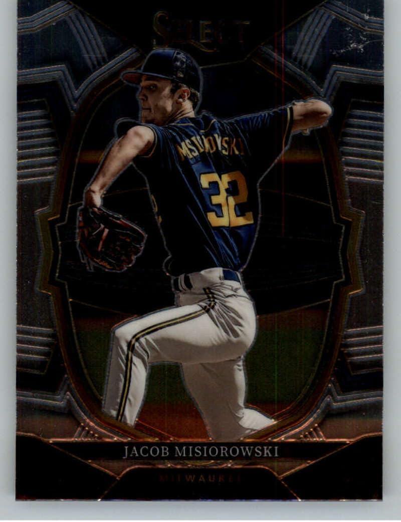 2023 Panini Select #28 Jacob Misiorowski Milwaukee Brewers Official Baseball Card in Raw (NM or Better) Condition