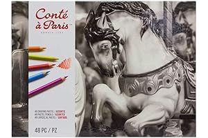 Conté à Paris Cont Paris 2184 Pastel Oil Pencils, Soft Fine Art...