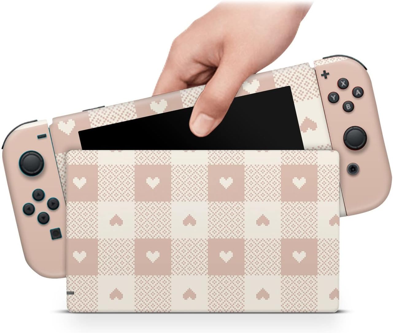 ZOOMHITSKINS Compatible with Nintendo Switch Skin Cover Arabian Nights Black Dark Blue Stars 3M Vinyl Decal Sticker Wrap, Made in the USA : Video Games