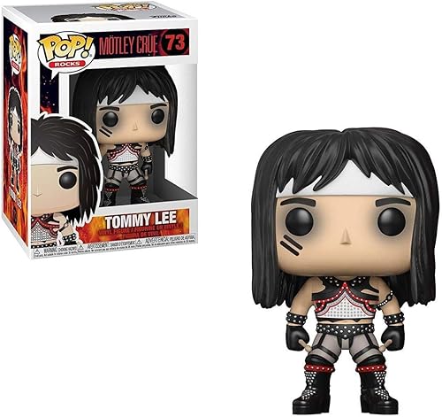 Funko POP! Rocks: Mötley Crüe Tommy Lee Figura coleccionable, multicolor