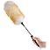 Lambswool Extendable Cleaning Duster 26-64 Inch, Anti-Static Wall Duster Cleaner with Sponge Grip and Stainless Steel Extensi