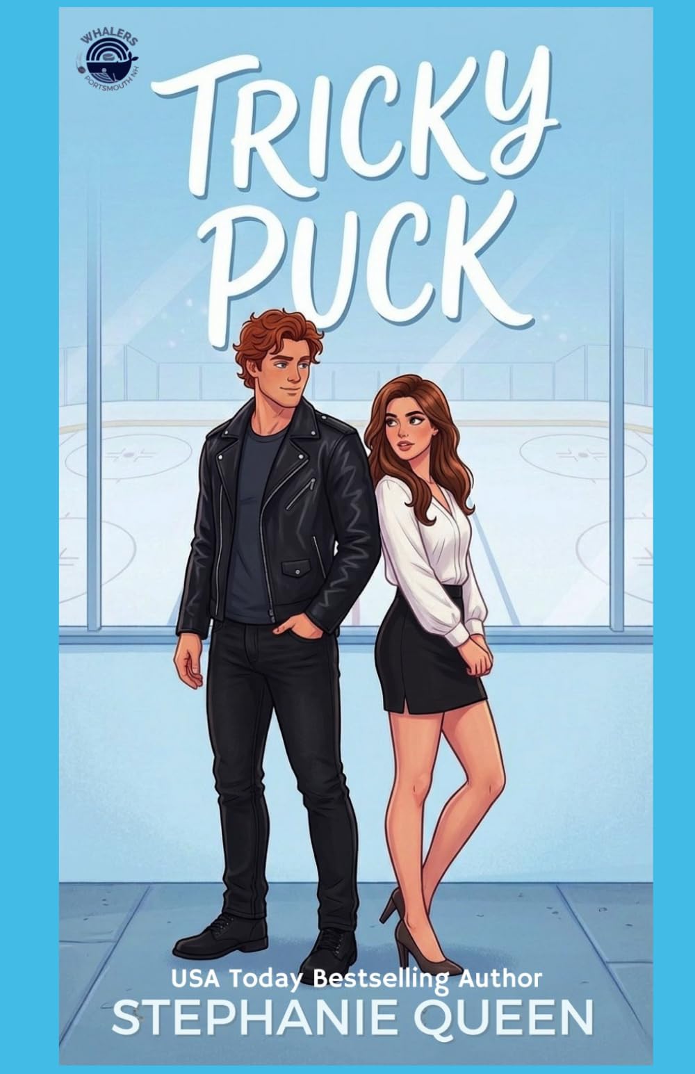 Tricky Puck: a Fake Fiancee Hockey Rom-Com (Portsmouth Whalers Hockey Romance)
