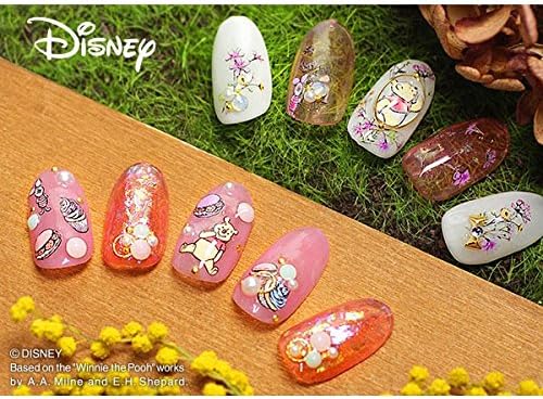 Amazon Shareydva ネイルシール くまのプーさん フラワーモチーフ シャレドワ Shareydva シール ステッカー 通販