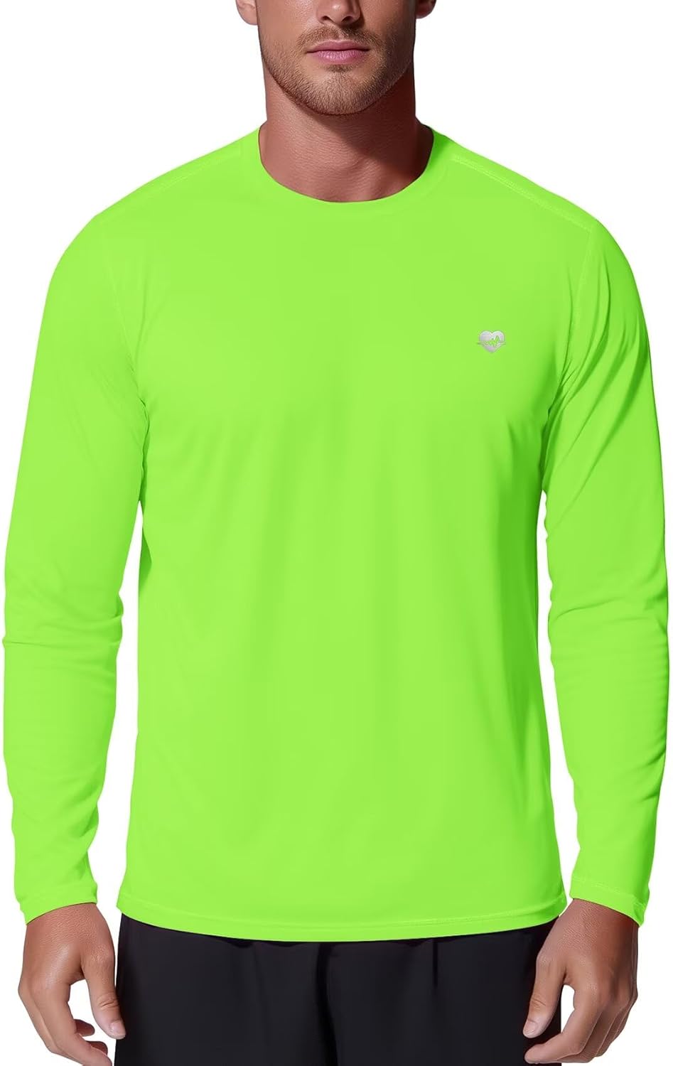 Zengjo Mens Baselayer Shirt Long Sleeve Athletic Running T Shirts Lightweight Undershirt - Image 4
