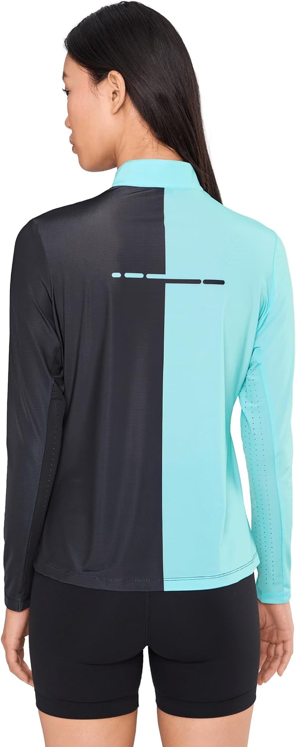 Jamie Sadock womens Sunsense Positive Negative Long Sleeve Quarter Zip