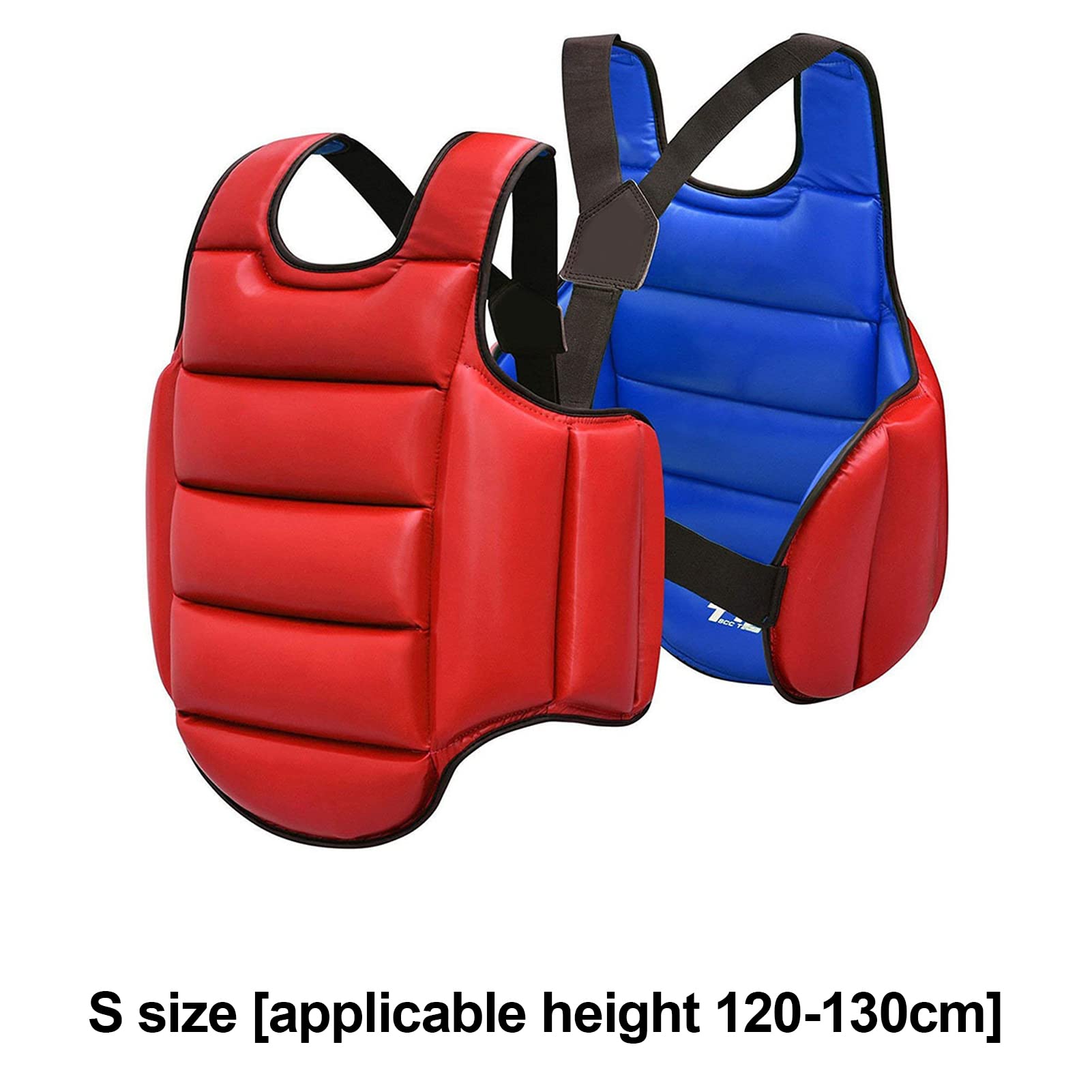 Protecteur Corporel De Boxe (S) - Plastron De Boxe | Corps Garde De La Poitrine Protecteur Parfait pour Sports De Combat Kickboxing pour La Protection De La Poitrine du Sport