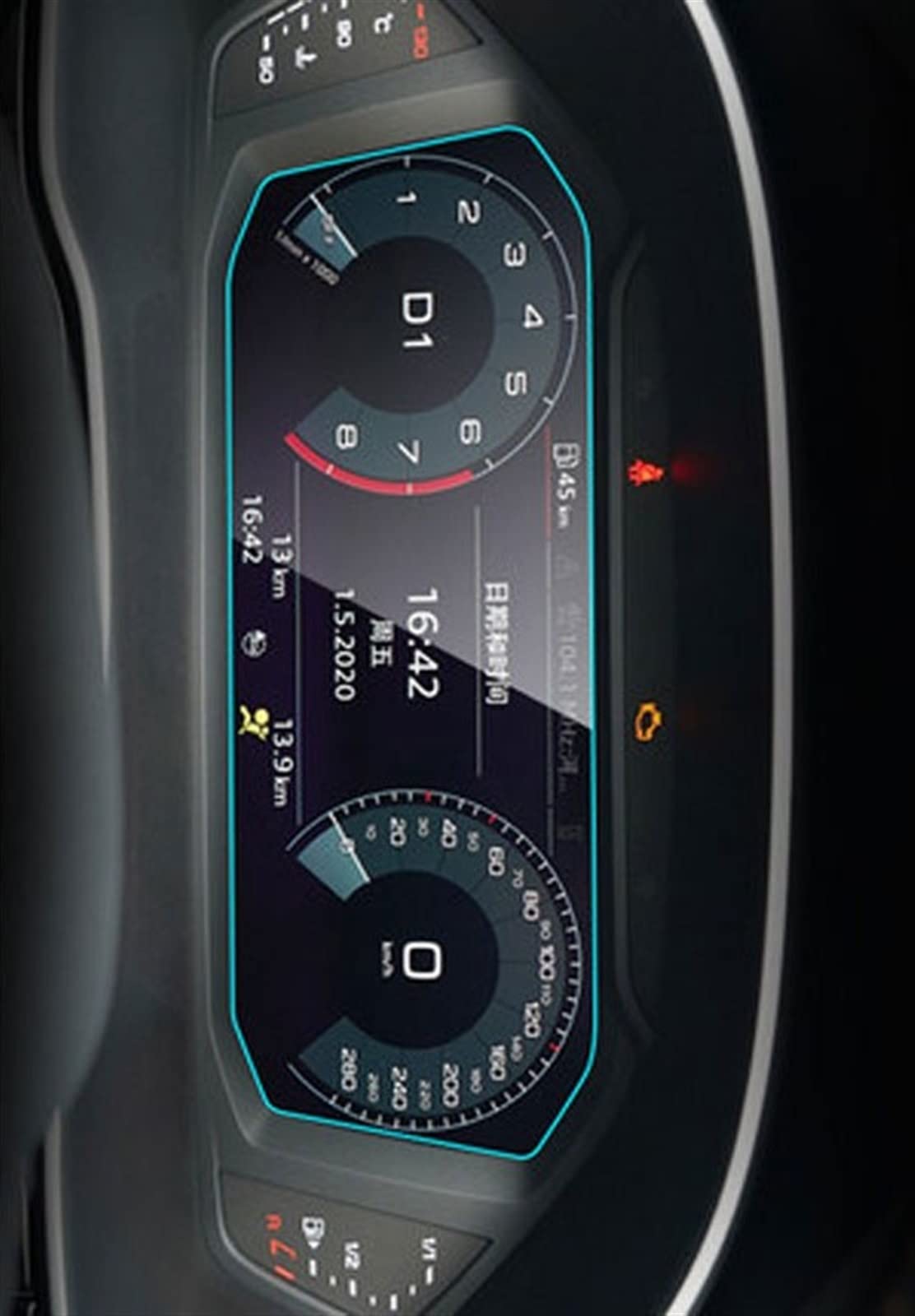 Écran protection Audi Q3 G2B verre trempé ultra-résistant pour navigation haute clarté