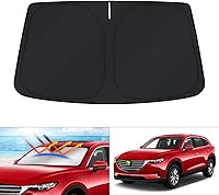 Vista 72 de KUST - Parasol para parabrisas para Chevy Equinox 2010–2017, accesorios para ventanas, funda solar plegable, bloquea los rayos UV, mantiene el coche