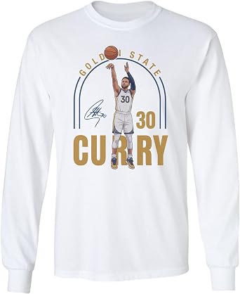 Curry-Inspired 30 Graphic The Bay Tribute Long Sleeve T-Shirt