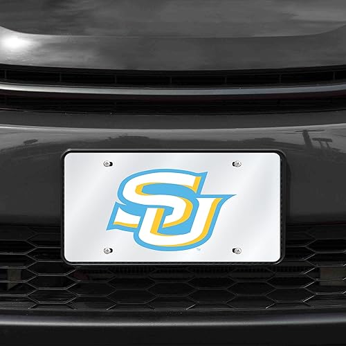 Miniatura 490 de Rico Industries Placa de matrícula de metal con incrustaciones láser de Florida Gators de la NCAA plateado,Alternativo,Negro -,Negro/Plata,Azul,azul