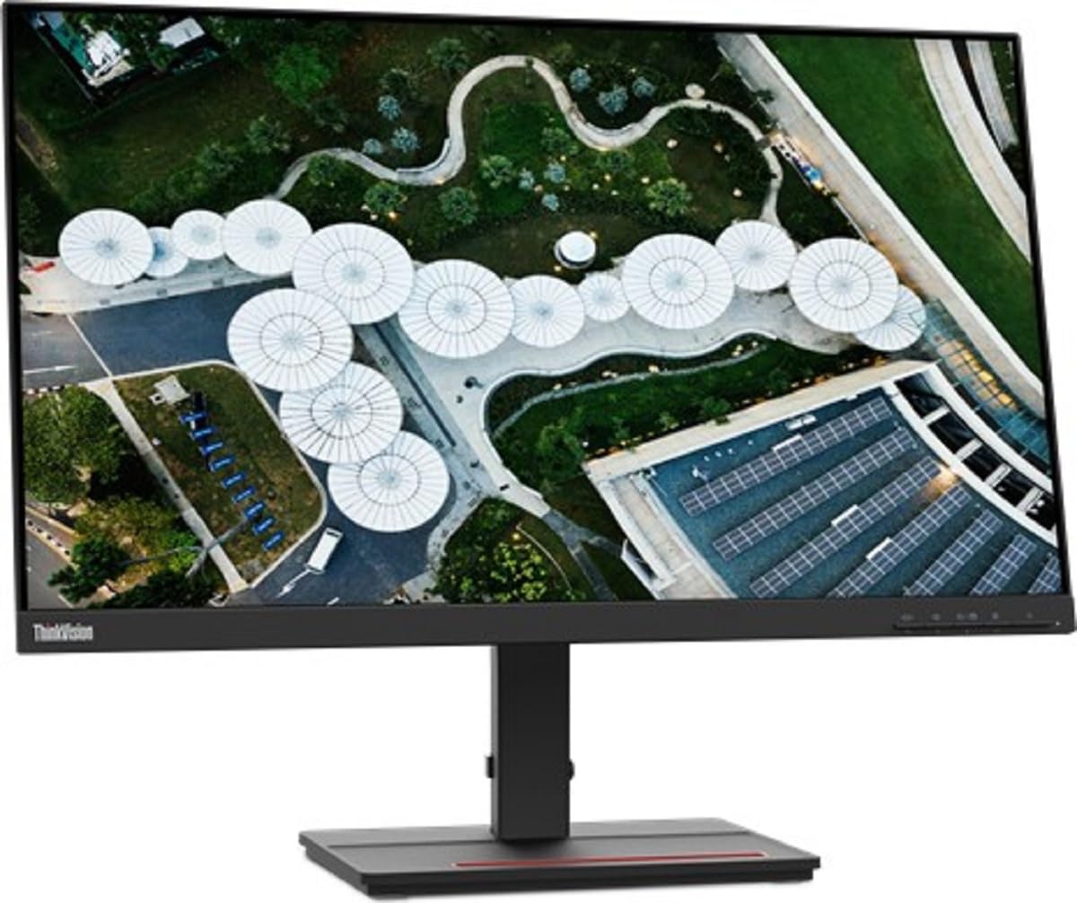 Lenovo ThinkVision S24e-20 60,5 cm (23.8") 1920 x 1080 Pixel Full HD Nero (62AEKAT2EU)