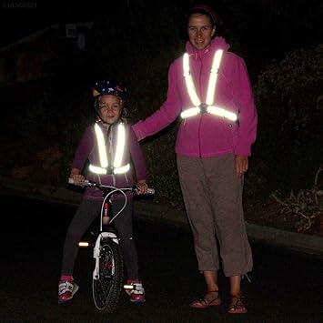 WorldCare 8902 Reflective Vest Adult Adjustable Security Visibility Jacket Riding Cycling