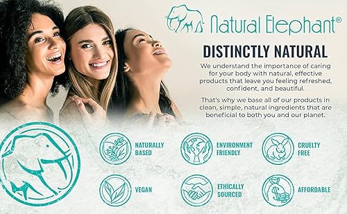 Natural Elephant Dead Sea Salt 100% Natural & Pure 1 Lb, 2 Lb, 5 Lb, 10 Lb Bag Fine Grain For Psoriasis Eczema Acne & Other Dermatological Needs, 1 Lb, 450 G #TOP5