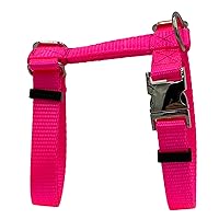 Vista 3 de Hand Made Newly Designed Pig/Hog Harness Longer Backstrap (Small 17" to 24", Lime Green)