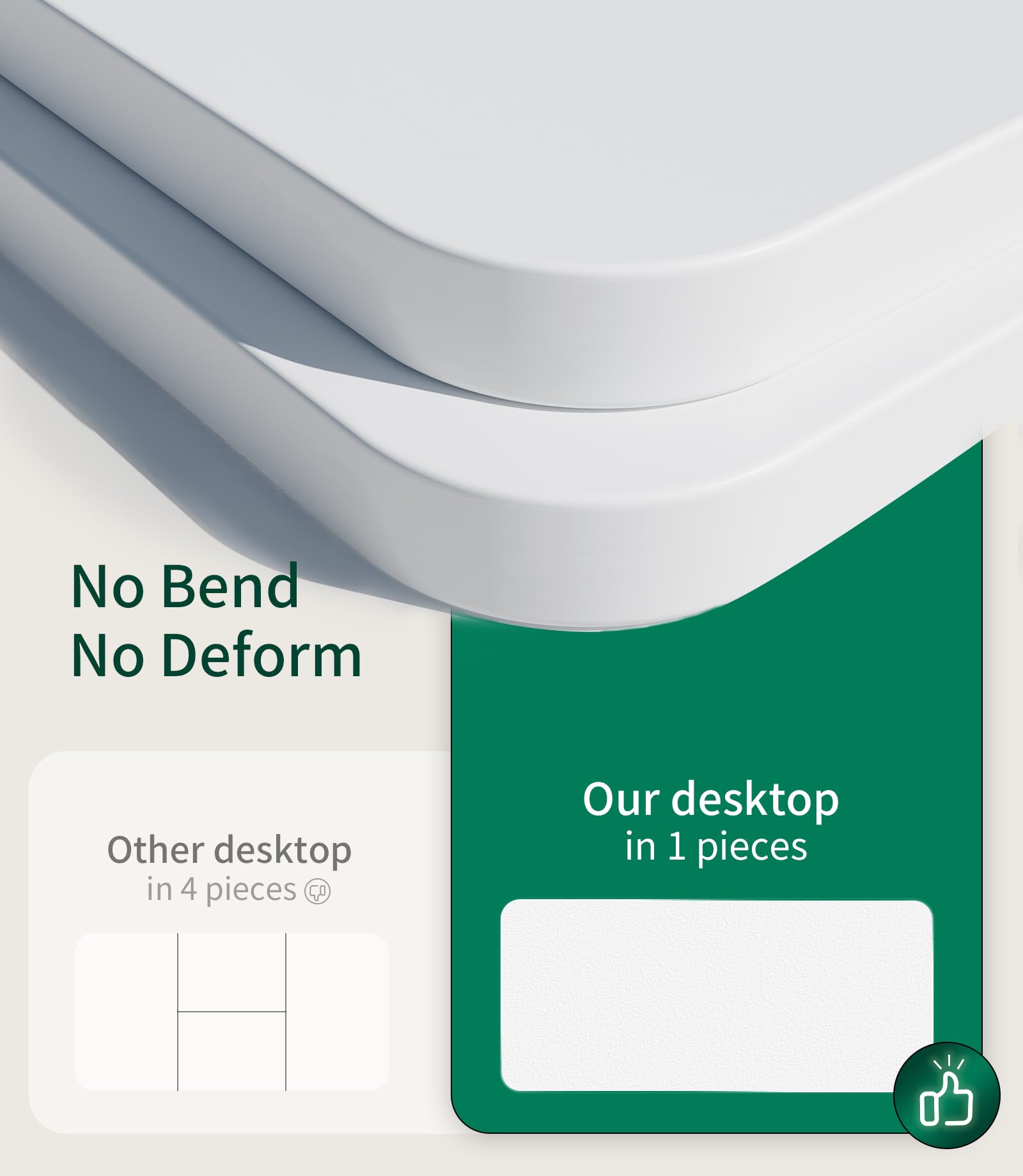MAIDeSITe S2 Pro Plus Escritorio Regulable en Altura 160 x 80 cm
