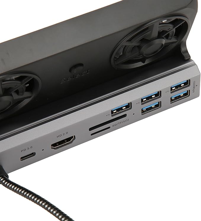 Docking Station 10 en 1 para ROG Ally con Ventilador Dual miniatura 9