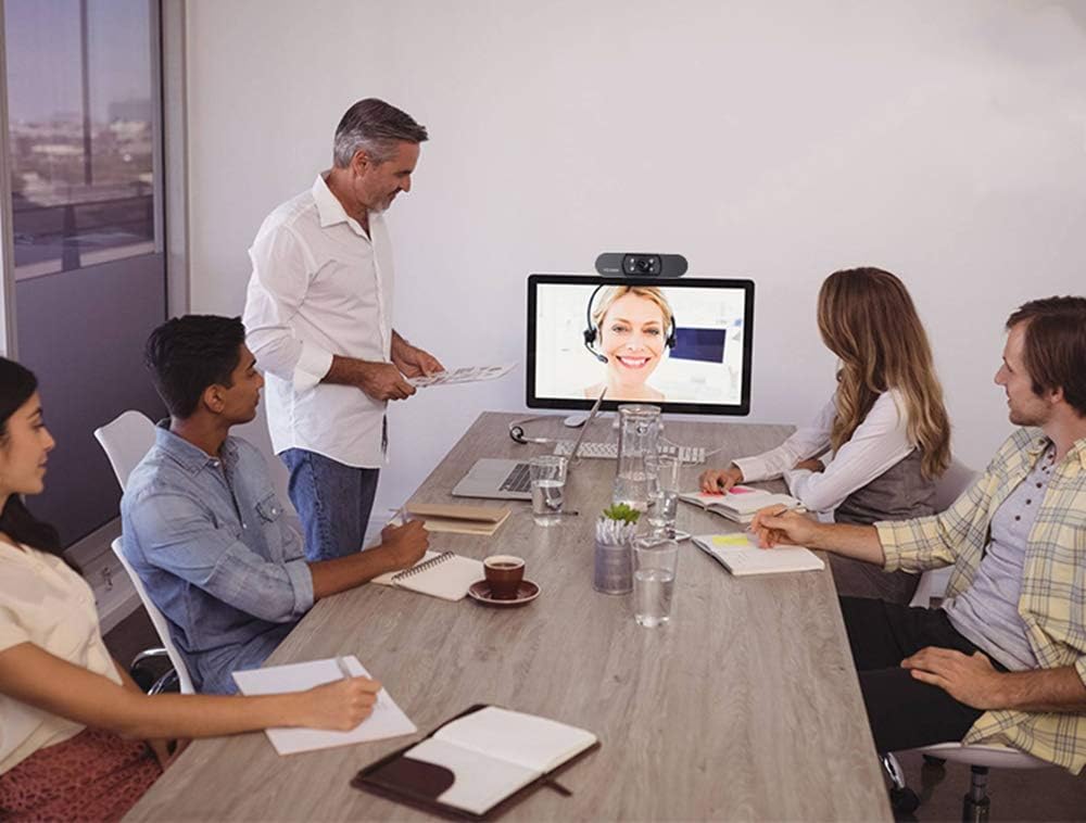 LucaSng Webcam with Microphone, HD 1080P USB Computer Camera for Desktop and Laptop, for Zoom, Streaming, Video Calling and Recording
