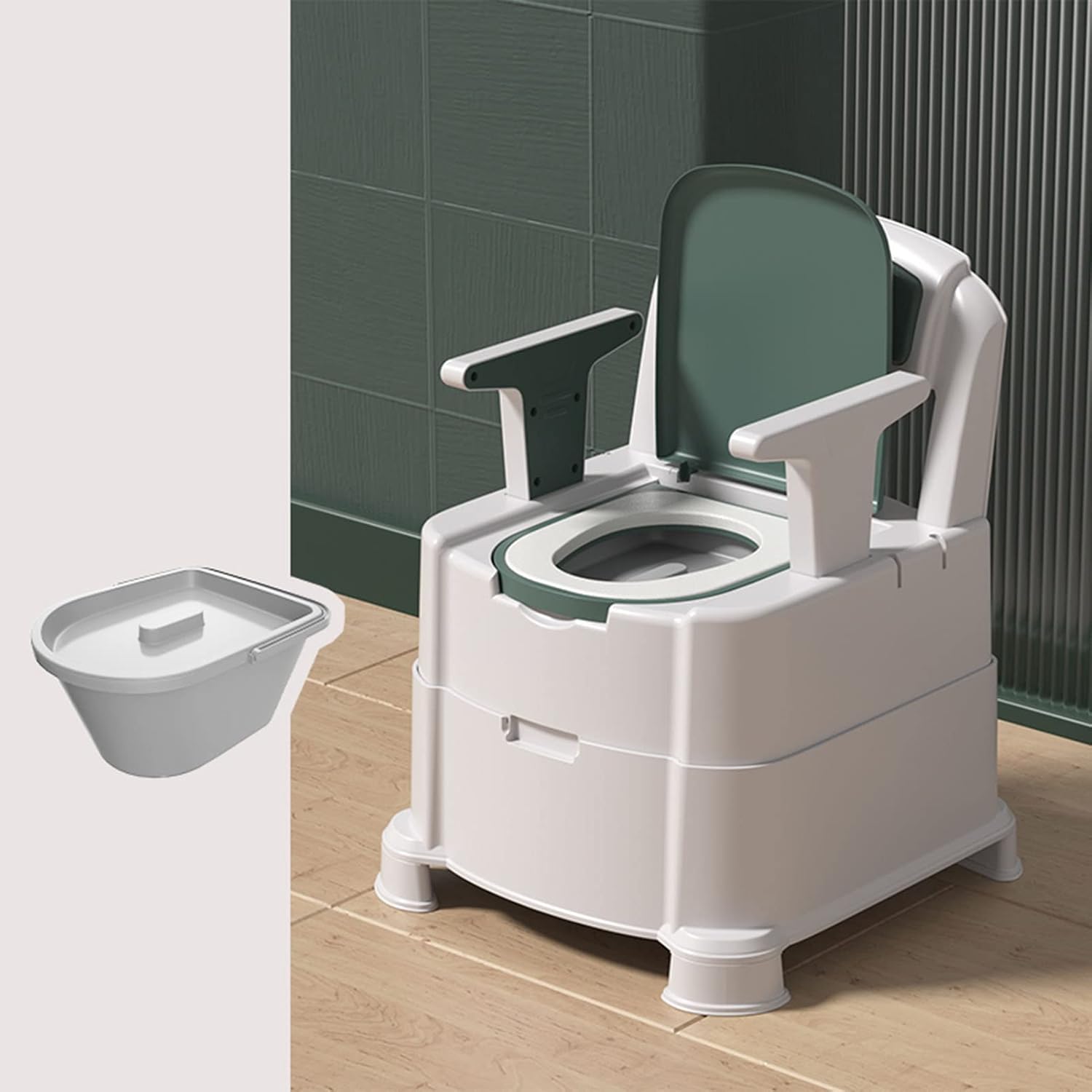 人気の雑貨がズラリ Zy Glaa ポータブルキャンプトイレ 屋内トイレ 取り外し可能なトイレ衛生屋外トイレ緊急トイレ快適な耐久性 ソリッドインナーバレル Mda33 Fr