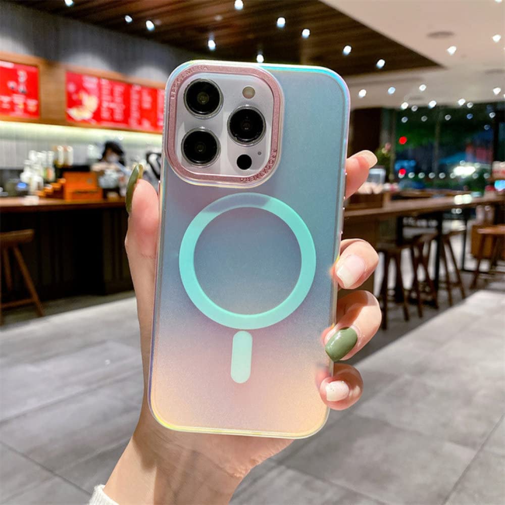 Étui laser pour iPhone 14 Pro Max avec charge sans fil antichoc - 8